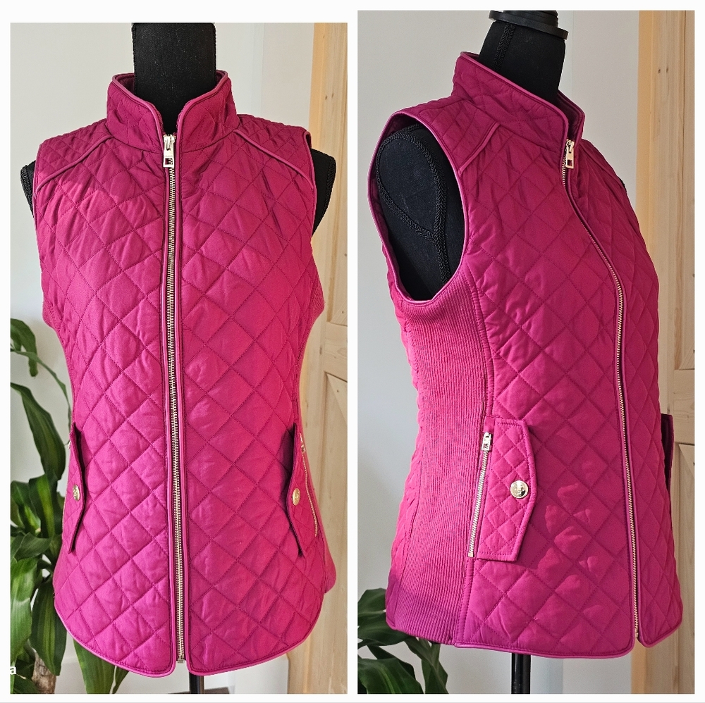 CHICO'S‎ size 0 (4/6) women's quilted vest